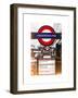 The Underground - Subway Station Sign - London - UK - England - United Kingdom - Europe-Philippe Hugonnard-Framed Art Print