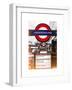 The Underground - Subway Station Sign - London - UK - England - United Kingdom - Europe-Philippe Hugonnard-Framed Art Print