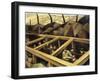 The Underground War-Christopher Richard Wynne Nevinson-Framed Giclee Print