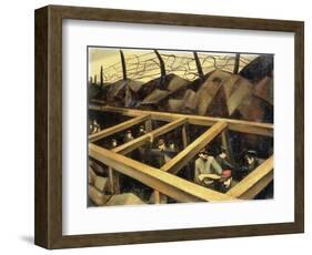 The Underground War-Christopher Richard Wynne Nevinson-Framed Giclee Print