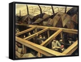 The Underground War-Christopher Richard Wynne Nevinson-Framed Stretched Canvas