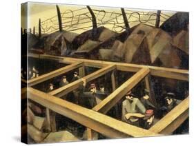 The Underground War-Christopher Richard Wynne Nevinson-Stretched Canvas