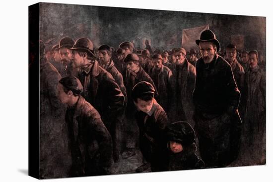 'The Unemployed', c1911, (1912)-John Hassall-Stretched Canvas