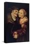 The Unequal Couple-Lucas Cranach the Elder-Framed Stretched Canvas