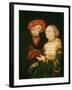 The Unequal Couple-Lucas Cranach the Elder-Framed Giclee Print