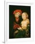 The Unequal Couple-Lucas Cranach the Elder-Framed Giclee Print