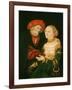 The Unequal Couple-Lucas Cranach the Elder-Framed Giclee Print