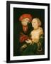 The Unequal Couple-Lucas Cranach the Elder-Framed Giclee Print