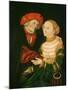 The Unequal Couple-Lucas Cranach the Elder-Mounted Giclee Print