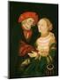 The Unequal Couple-Lucas Cranach the Elder-Mounted Giclee Print