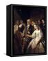 The Unequal Marriage (Old Man Marrying a Younger Woman)-Vasiliy Pukirev-Framed Stretched Canvas
