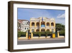 The UNESCO Headquarters in an Old Colonial Building, Phnom Penh, Cambodia-null-Framed Giclee Print