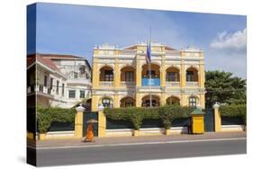 The UNESCO Headquarters in an Old Colonial Building, Phnom Penh, Cambodia-null-Stretched Canvas