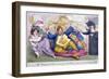 The Unexpected Visit or More Free Than Welcome, 1820-William Heath-Framed Giclee Print