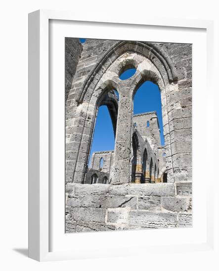 The Unfinished Church in St. George'S, Bermuda, Central America-Michael DeFreitas-Framed Photographic Print