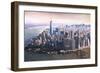 The unforgettable Skyline of New York Manhattan-Markus Bleichner-Framed Art Print