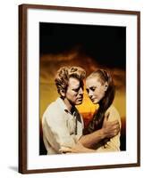 The Unforgiven, Burt Lancaster, Audrey Hepburn, 1960-null-Framed Photo