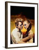 The Unforgiven, Burt Lancaster, Audrey Hepburn, 1960-null-Framed Photo