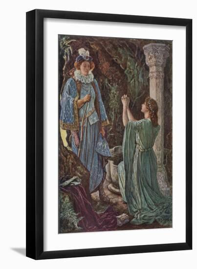 The Unfortunate Countess Dropped on Her Knees-Henry Justice Ford-Framed Giclee Print