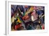 The Unfortunate Land of Tyrol, 1913-Franz Marc-Framed Art Print