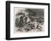 The Ungri and Magyars Invade Hungary Led by Almus and Arpad-Closs-Framed Art Print