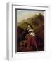 The Unhappy Mother, 1834-Louis Leopold Robert-Framed Giclee Print