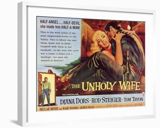 The Unholy Wife, 1957-null-Framed Art Print