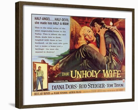 The Unholy Wife, 1957-null-Framed Art Print