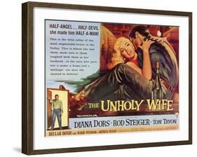 The Unholy Wife, 1957-null-Framed Art Print