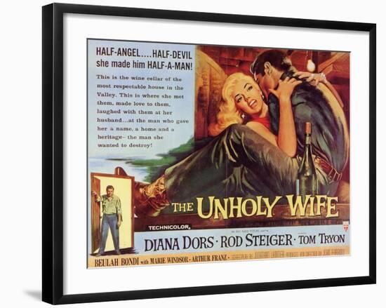 The Unholy Wife, 1957-null-Framed Art Print