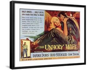 The Unholy Wife, 1957-null-Framed Art Print