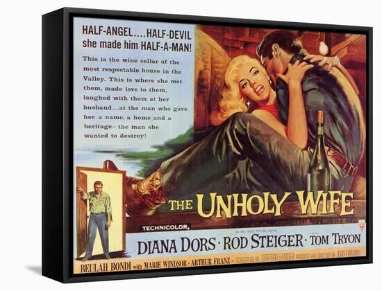 The Unholy Wife, 1957-null-Framed Stretched Canvas