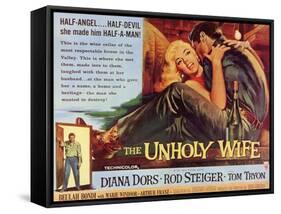 The Unholy Wife, 1957-null-Framed Stretched Canvas