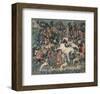 The Unicorn Defends Itself (from the Unicorn Tapestries), between 1495 and 1505-null-Framed Giclee Print