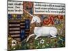 The Unicorn, Detail, Manuscript, 1450, France-null-Mounted Giclee Print