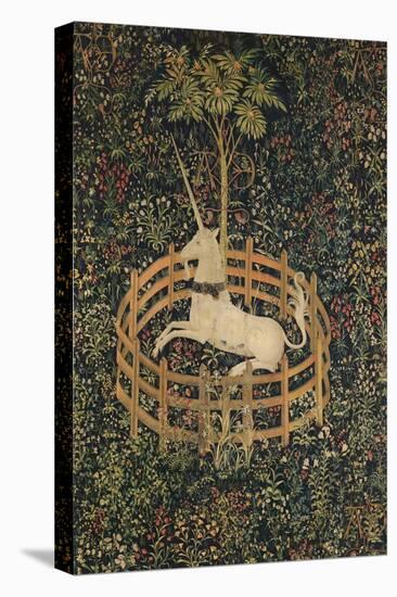 The Unicorn in Captivity, C. 1500-null-Stretched Canvas