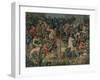 The Unicorn is Attacked, c.1500-Netherlandish School-Framed Giclee Print