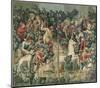 The Unicorn is Attacked (from the Unicorn Tapestries), between 1495 and 1505-null-Mounted Art Print