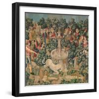 The Unicorn is Found, c.1500-Netherlandish School-Framed Giclee Print