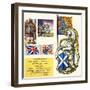 The Unicorn of Scotland-Dan Escott-Framed Giclee Print