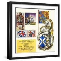 The Unicorn of Scotland-Dan Escott-Framed Giclee Print