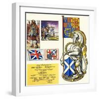 The Unicorn of Scotland-Dan Escott-Framed Giclee Print