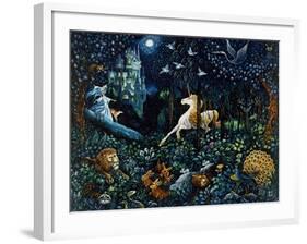 The Unicorn-Bill Bell-Framed Giclee Print