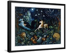 The Unicorn-Bill Bell-Framed Giclee Print