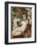 The Unicorns, 1887-88, Detail-Gustave Moreau-Framed Giclee Print