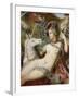 The Unicorns, 1887-88, Detail-Gustave Moreau-Framed Giclee Print