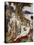 The Unicorns, C. 1885-Gustave Moreau-Stretched Canvas