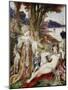 The Unicorns, C. 1885-Gustave Moreau-Mounted Giclee Print