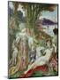 The Unicorns-Gustave Moreau-Mounted Giclee Print