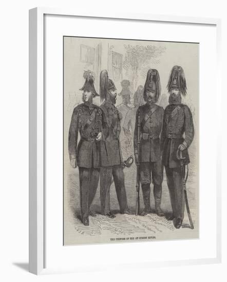 The Uniform of the 1st Surrey Rifles-Frederick John Skill-Framed Giclee Print